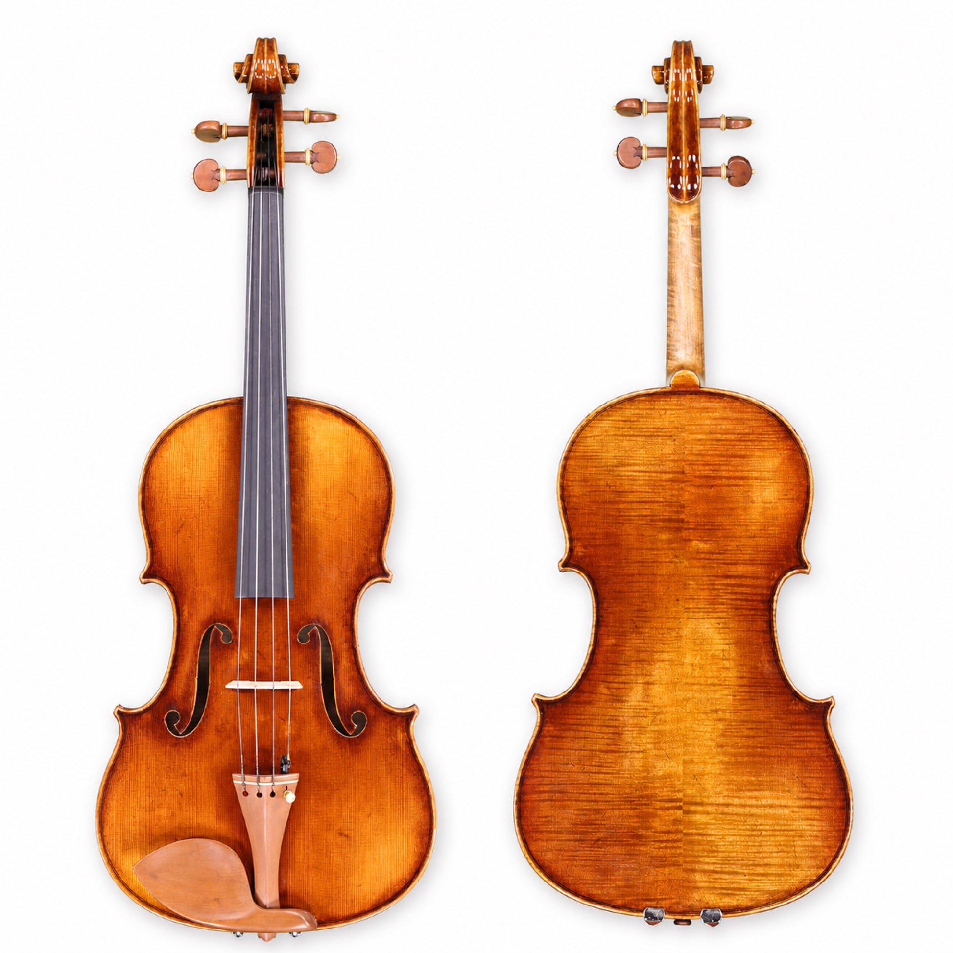 Ming Jiang Zhu viola model 907 front and back view